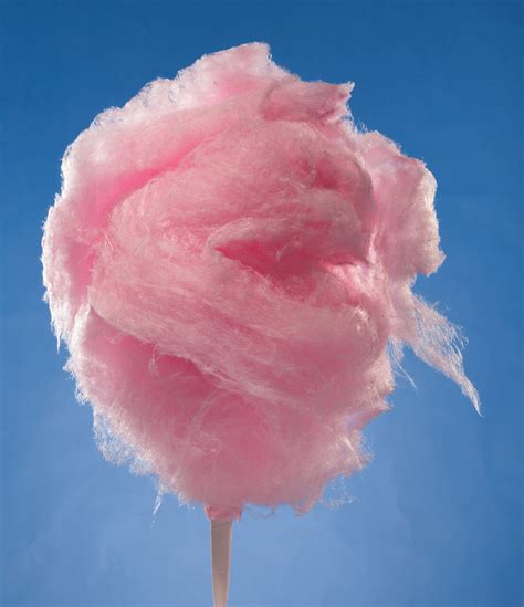 Zuckerwatte.