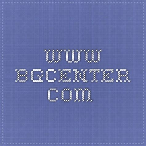 bgcenter.com.